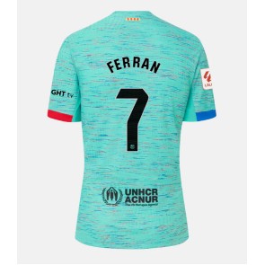 Barcelona Ferran Torres #7 Rezervni Dres 2023-24 Kratak Rukavima